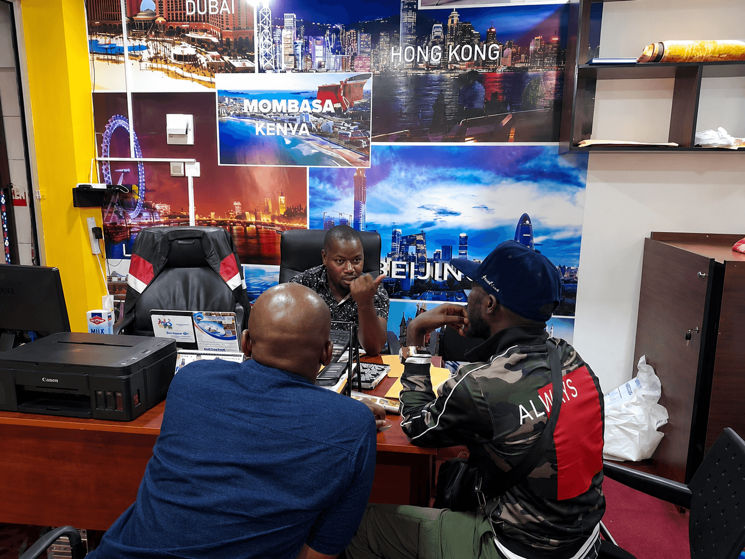 The Shamo Tours & Travel office